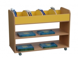 Dwustronna biblioteczka na kółkach Primo 224