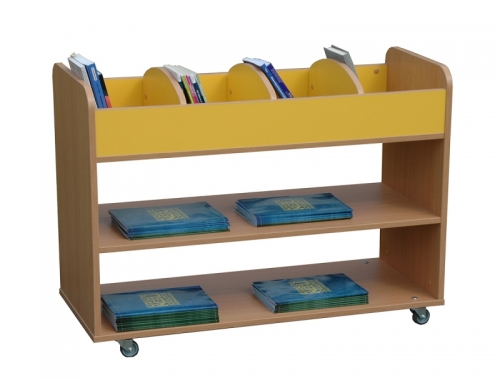 Dwustronna biblioteczka na kółkach Primo 224 - F.H.U. Supellex - Meble